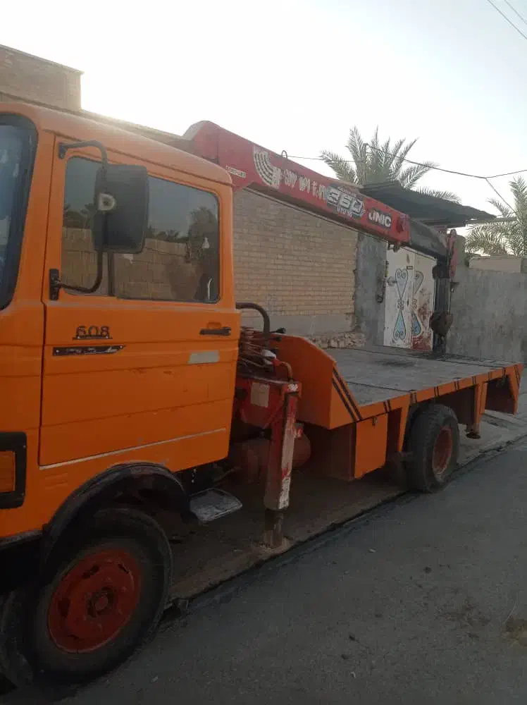 یکدستگاه خاور۶۰۸جرثقیل یونیک۳۶۰|خودرو سنگین|برازجان, |دیوار