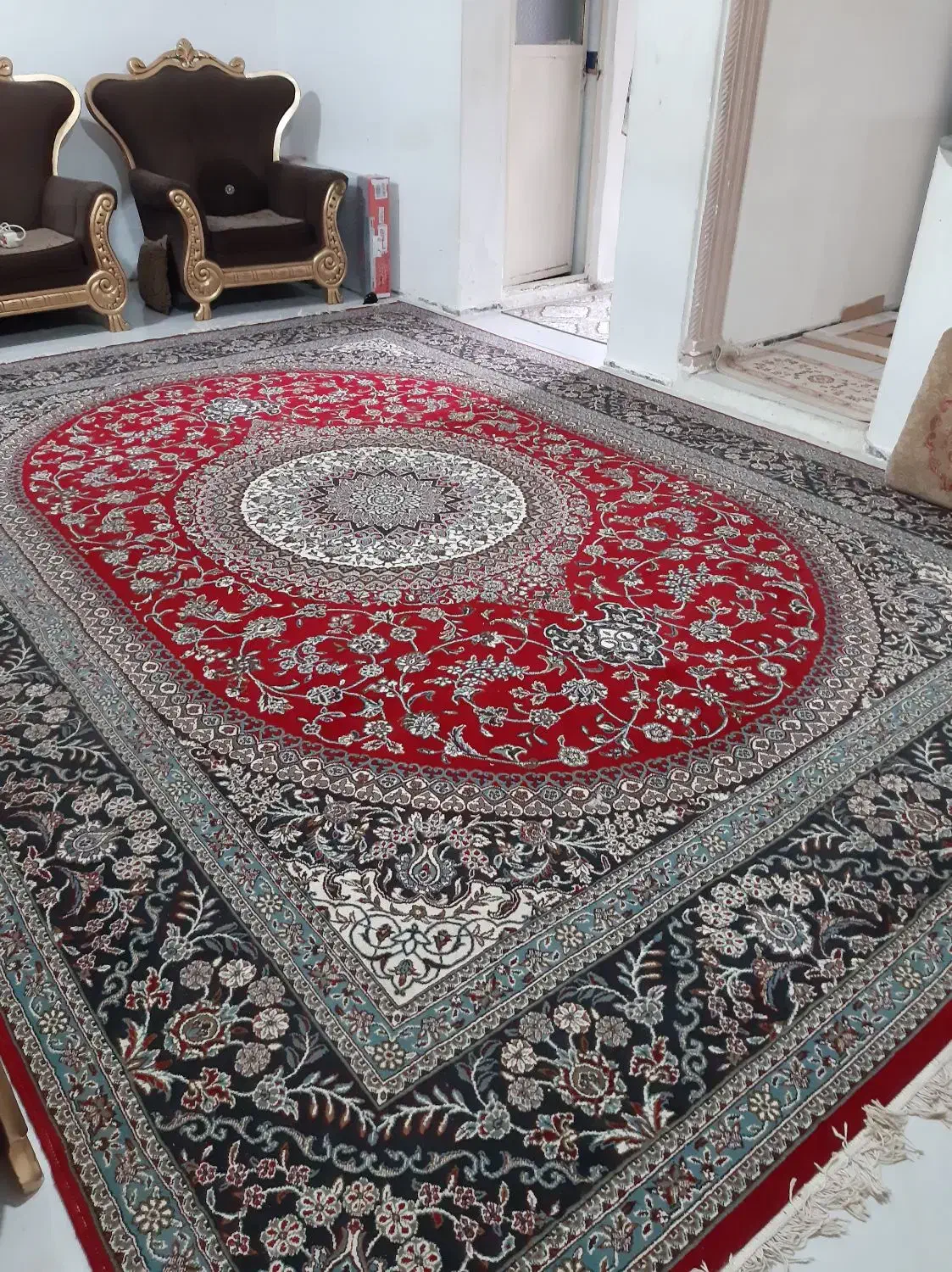 فرش ۱۲ متری|فرش|آمل, |دیوار