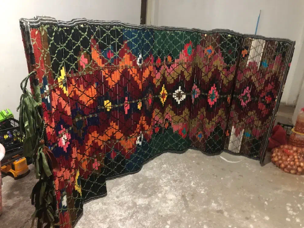 دو عدد چیت|صنایع دستی و سایر لوازم تزئینی|کنگاور, |دیوار