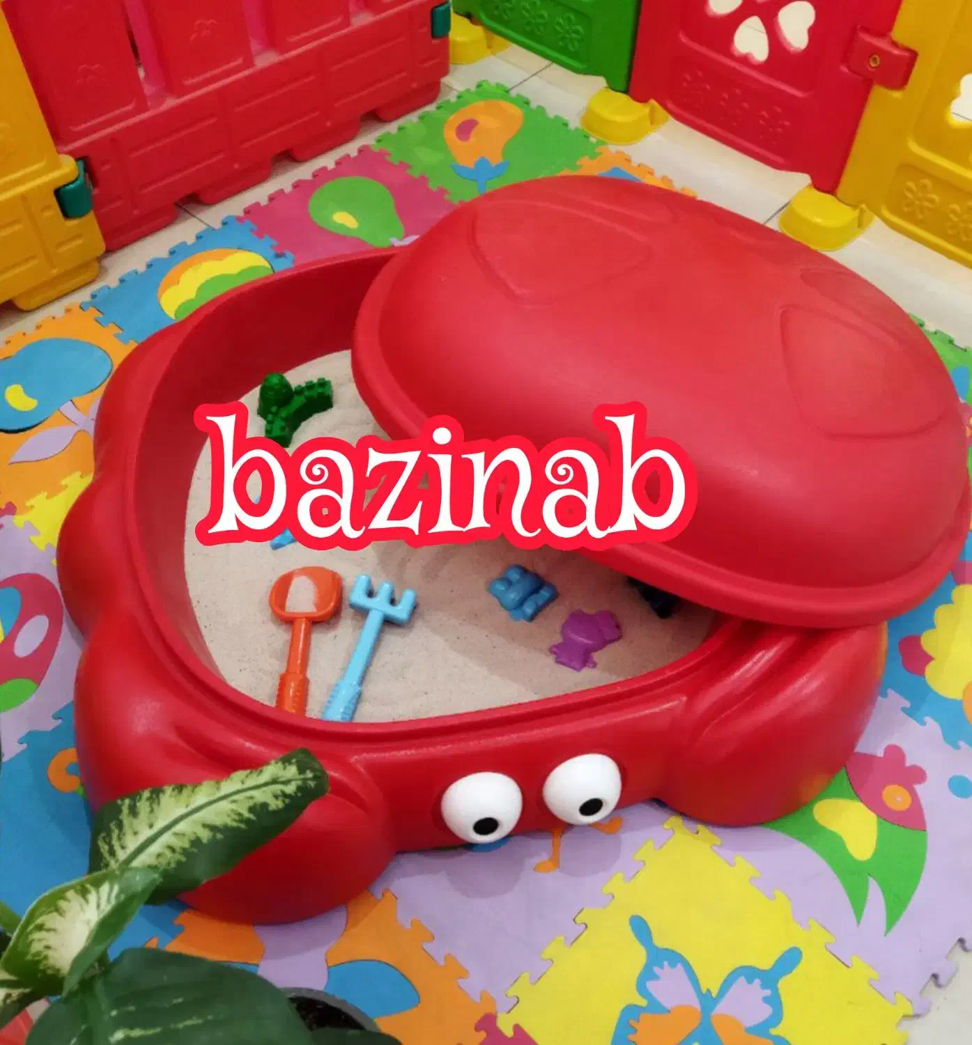 وان/استخر شن دردار خرچنگ‌ کودک/تجهیزخانه بازی/مهد|اسباب‌‌بازی|تهران, نعمت‌آباد|دیوار