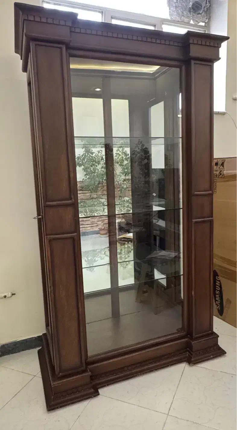 ویترین چوبی در حد|بوفه، ویترین، کنسول|ملارد, |دیوار