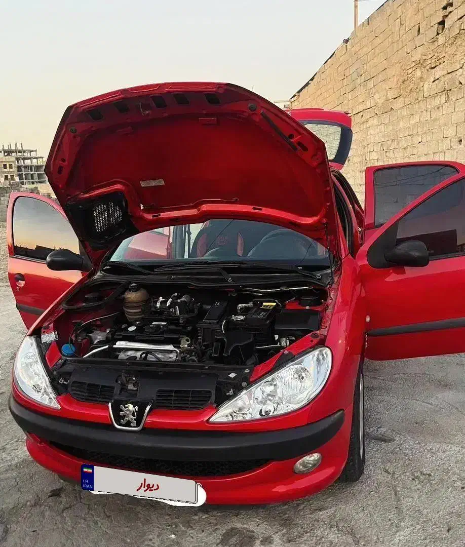 ۲۰۶ تیپ ۲ مدل ۹۸ بی رنگ|خودرو سواری و وانت|مشکیندشت, |دیوار