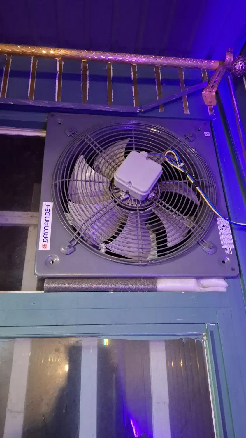 فن هواکش 50&50پرقدرت|پنکه و تصفیه‌کنندهٔ هوا|رشت, پورسینا|دیوار