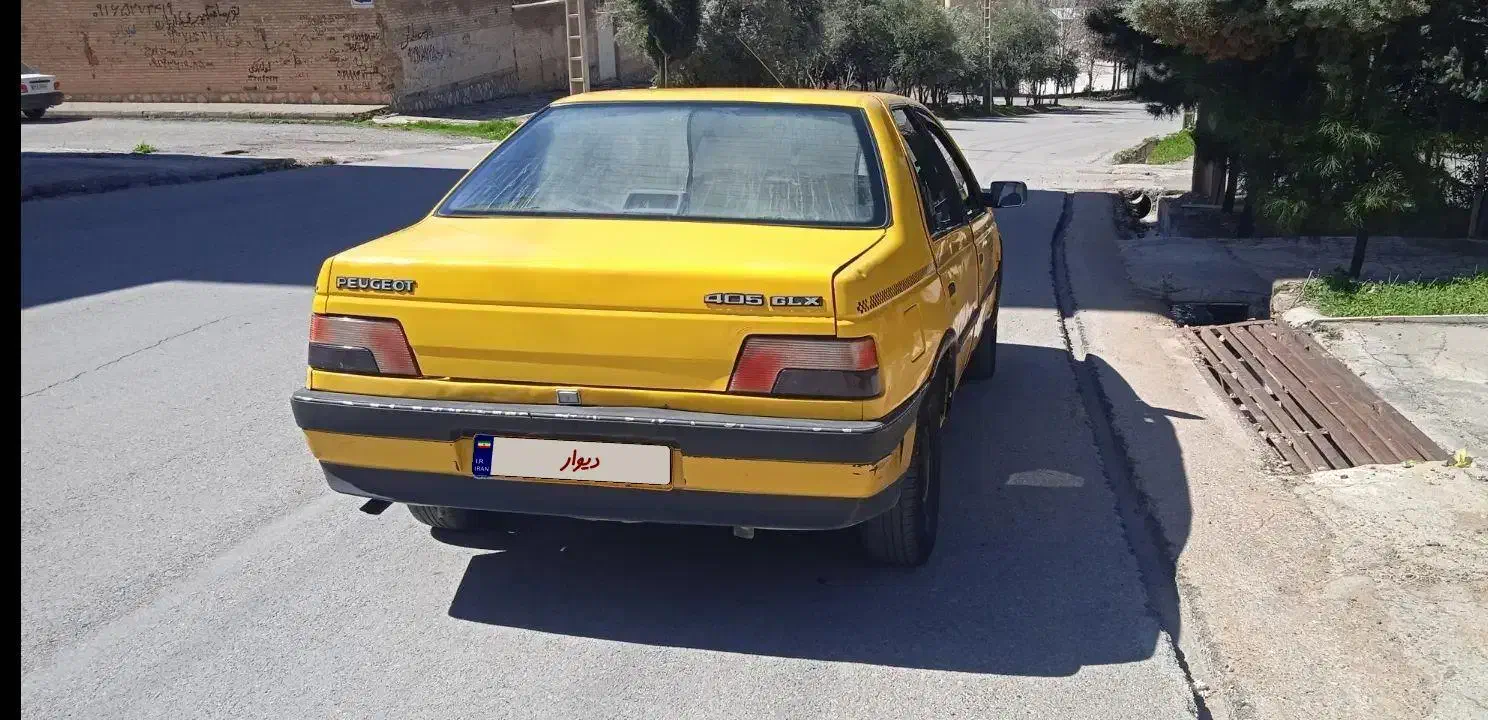 تاکسی پژو 405 دوگانه سوز 91|خودرو سواری و وانت|خرمآباد, |دیوار
