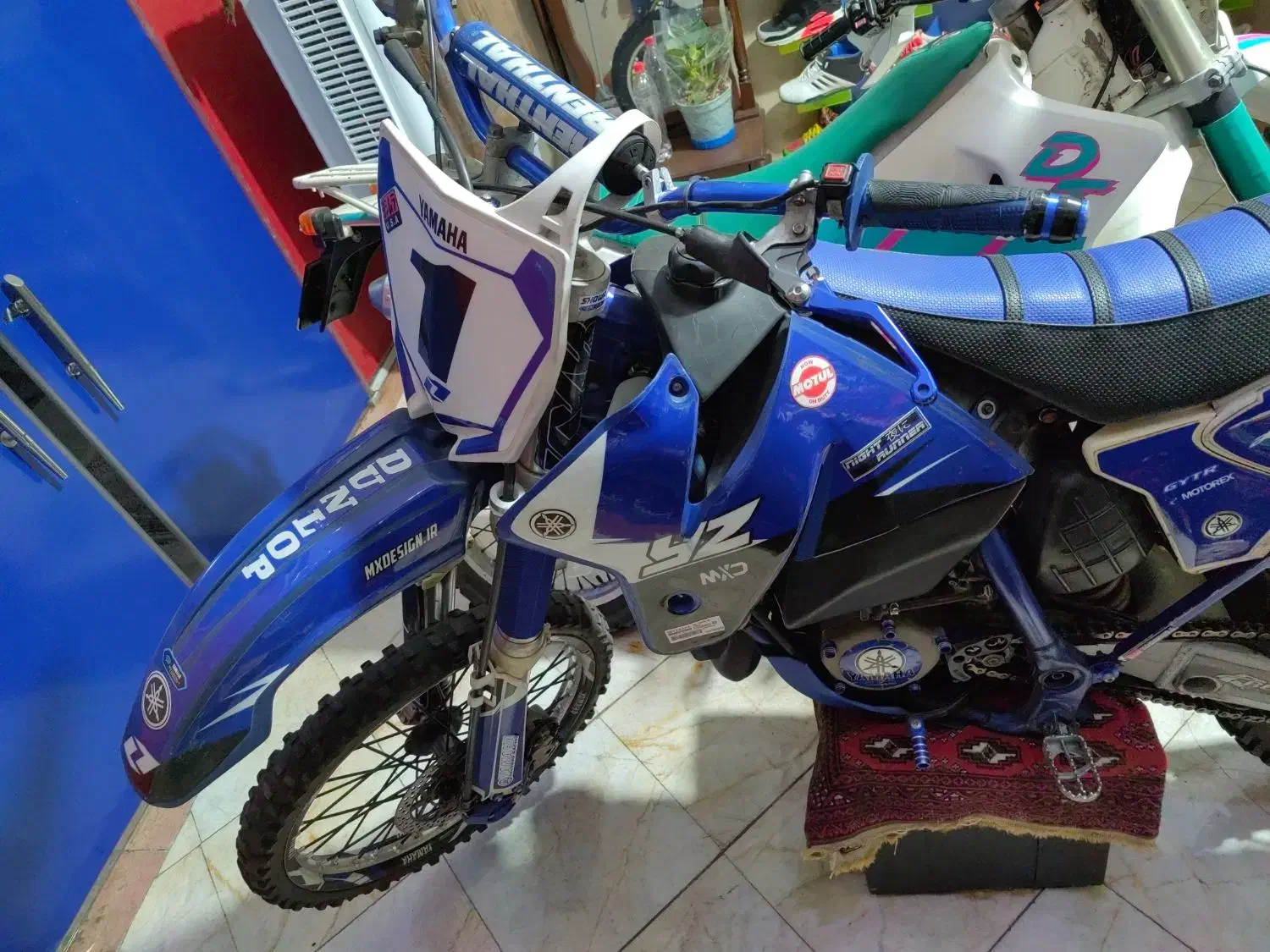 موتور یاماها yz 125 عروسک|موتورسیکلت|تهران, خزانه|دیوار