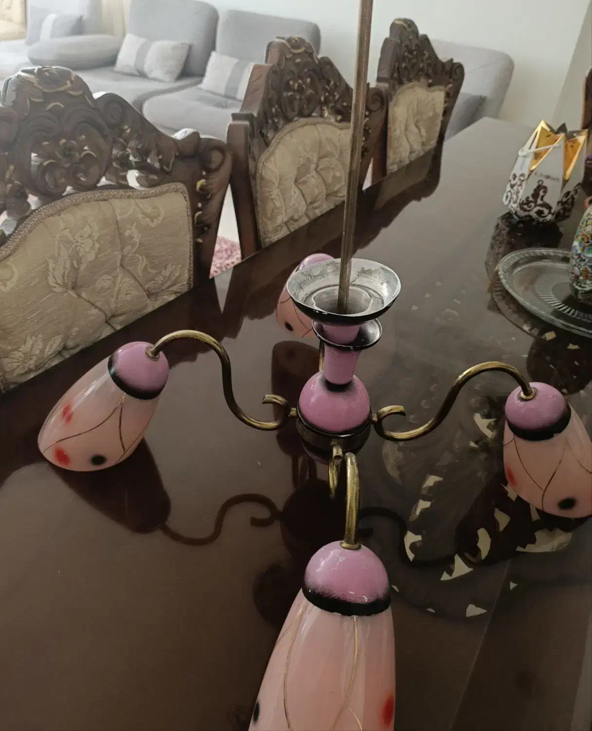 لوستر عتقیه|لوستر و چراغ آویز|قزوین, |دیوار