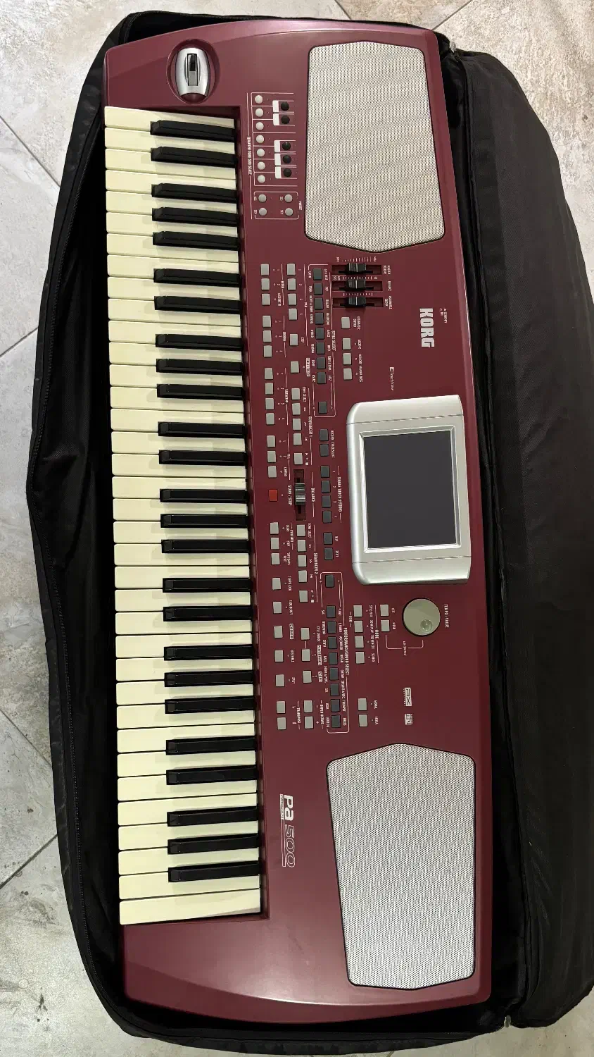 ارگ (کیبورد) کرگ korg pa500 پرشین|پیانو، کیبورد، آکاردئون|میاندوآب, |دیوار