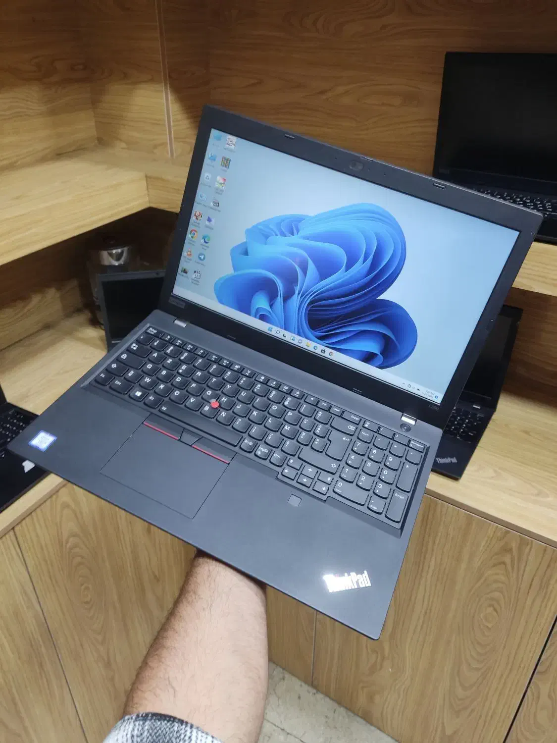 لپتاپLenovo L590 i5نسل۸ رم۱۶/هارد512ssd/پرقدرت|رایانه همراه|ری, علایین|دیوار