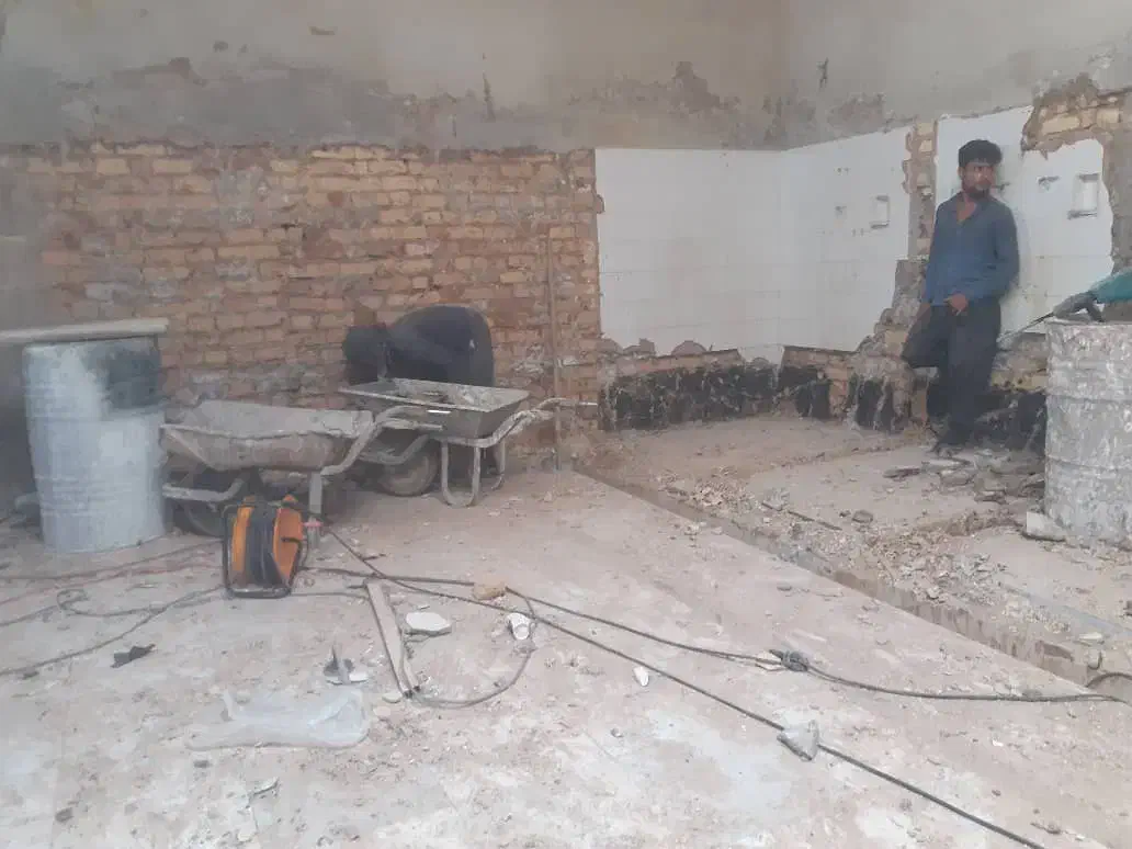 تخریب با پیکور در تمام نقاط شهر|خدمات پیشه و مهارت|شیراز, ارم|دیوار