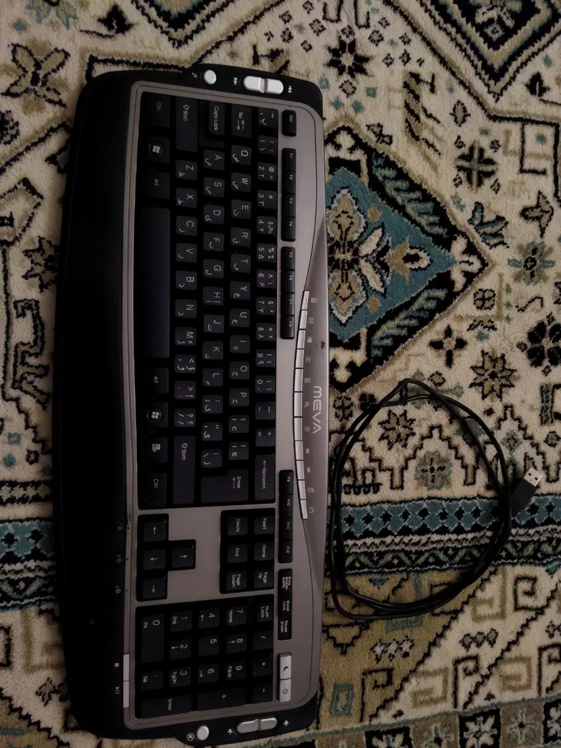 کیبورد کامپیوتر Meva|قطعات و لوازم جانبی رایانه|جهرم, |دیوار