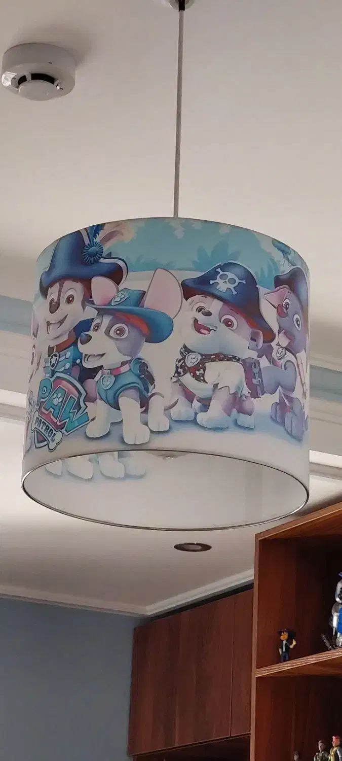 لوستر و دیوار کوب کودک طرح سگ های نگهبان|لوستر و چراغ آویز|بابل, |دیوار