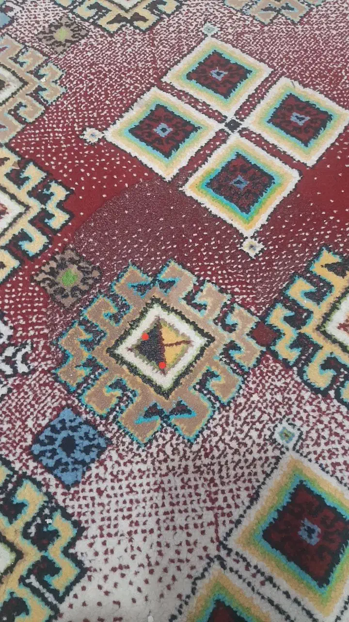 یک عدد گلیم فرش خوش رنگ|گلیم، جاجیم، گبه|کرمانشاه, |دیوار