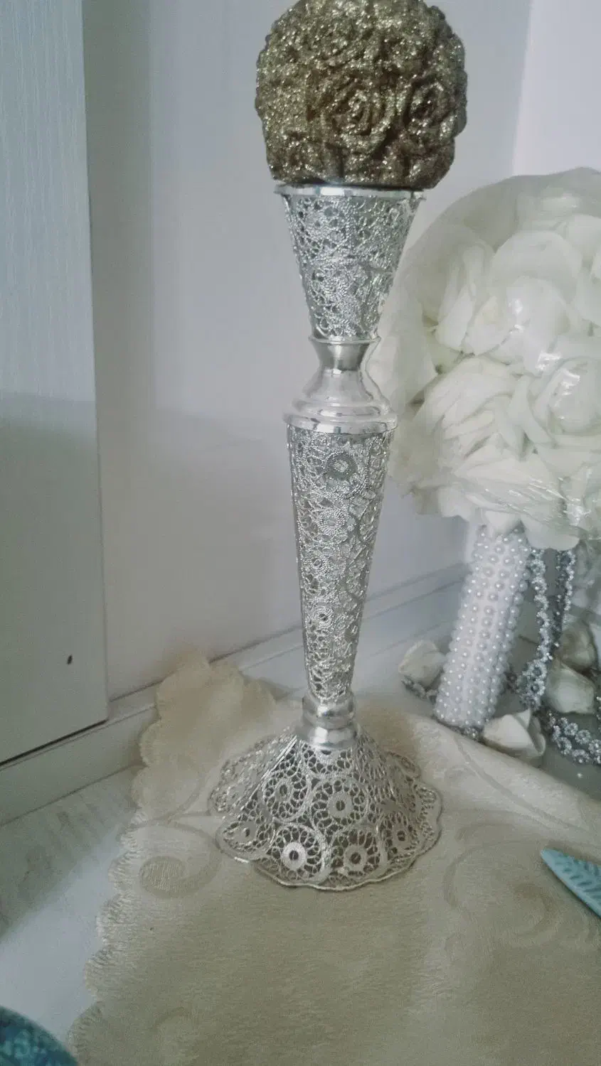 آینه و شمعدان|آینه|قزوین, |دیوار