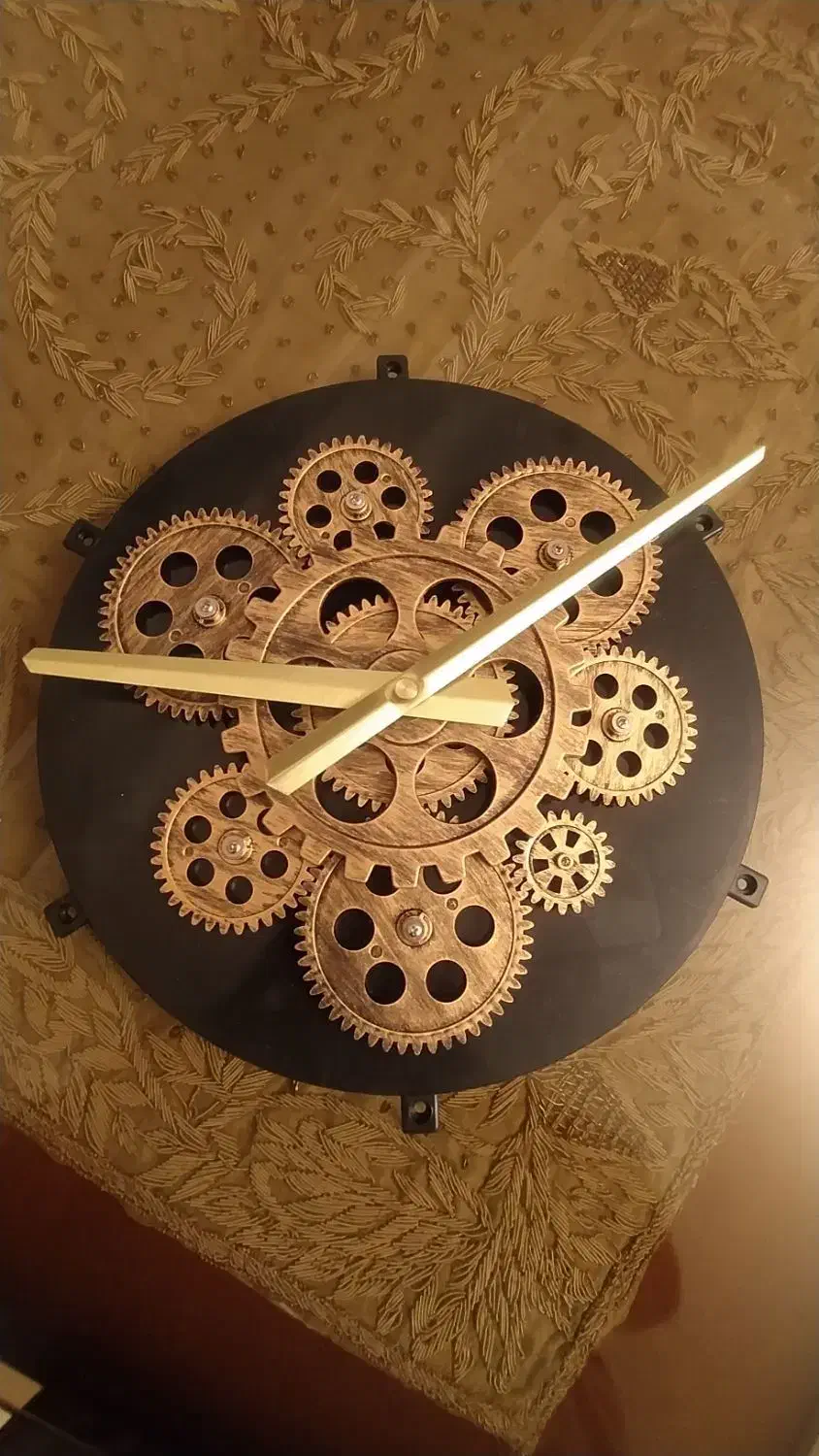 موتور ساعت دیواری طرح چرخ دنده ای متحرک|ساعت دیواری و تزئینی|تهران, پاسداران|دیوار