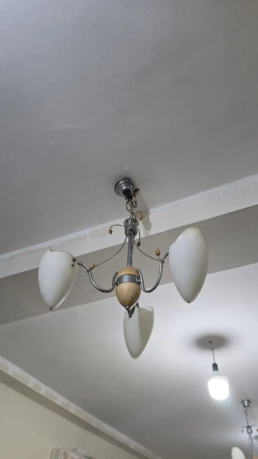 لوستر سه شعله ۲ عدد|لوستر و چراغ آویز|بندرعباس, |دیوار