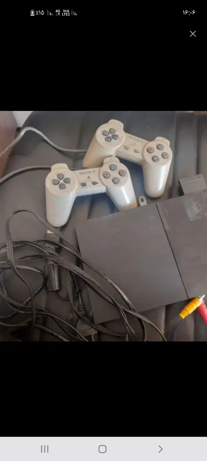 پلی استیشن ۲دودسته فلش خور صیدون|کنسول، بازی ویدئویی و آنلاین|باغ ملک, |دیوار