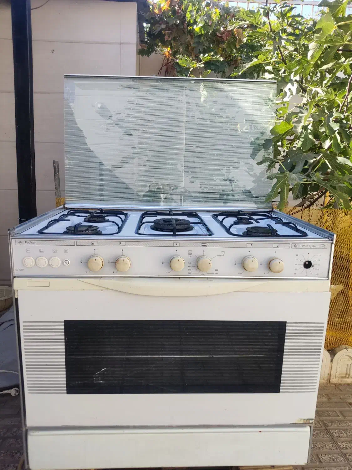 اجاق گاز پنج شعله فردار پادیسان|اجاق گاز و لوازم برقی پختوپز|ملایر, |دیوار