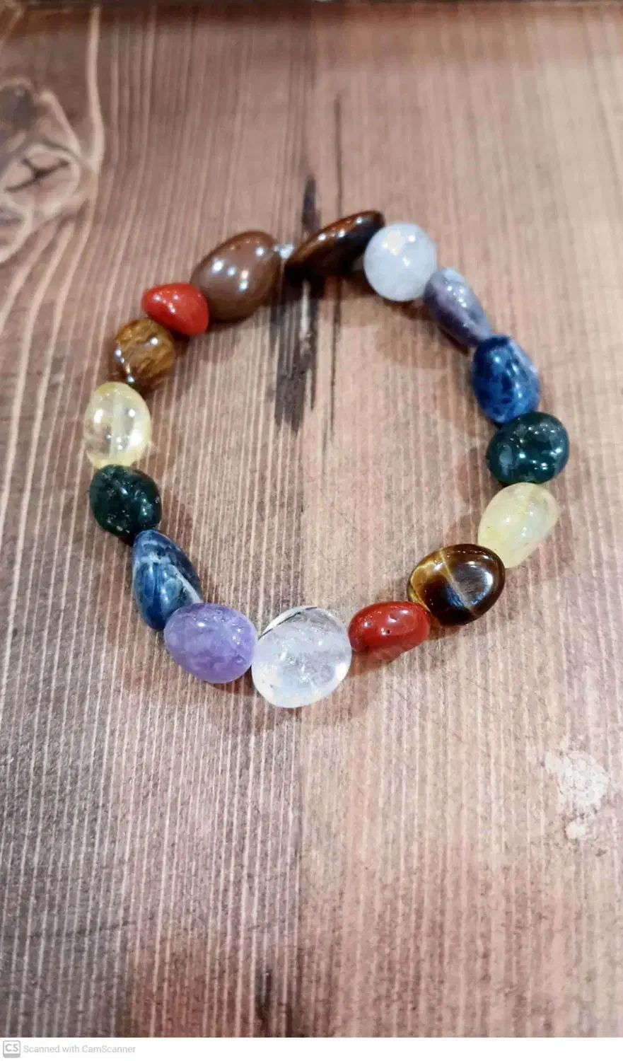 دستبند سنگ هفت چاکرا با سنگهای طبیعی و باکیفیت|بدلیجات|مشهد, شهرک رازی (شهرک غرب)|دیوار