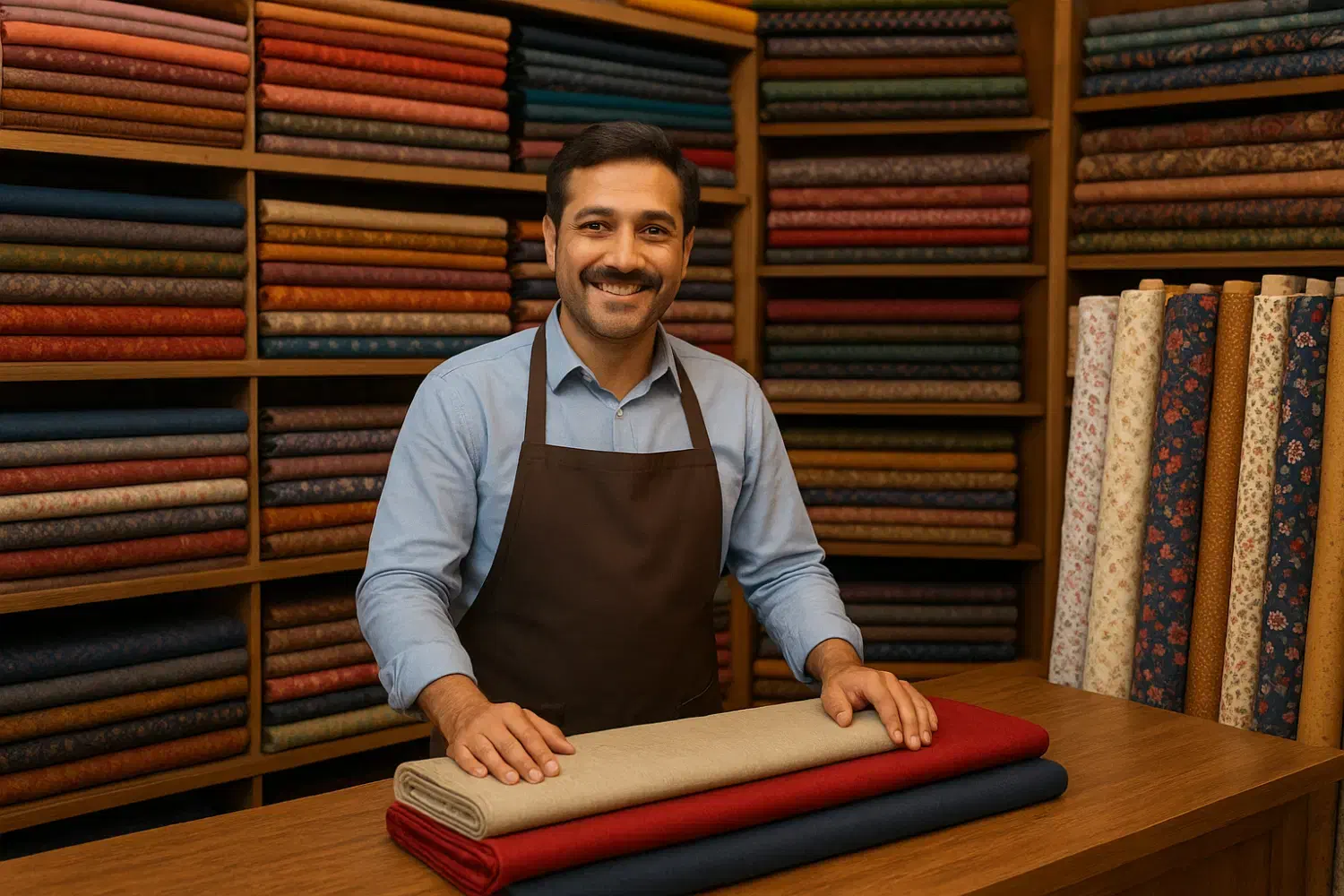 استخدام فروشنده پارچه فروشی|استخدام بازاریابی و فروش|اصفهان, سرچشمه|دیوار