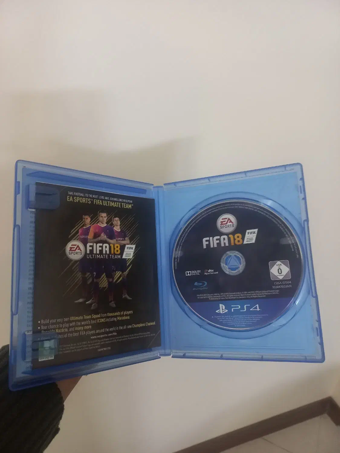 سی دی بازی fifa 18|کنسول، بازی ویدئویی و آنلاین|تهران, امانیه|دیوار