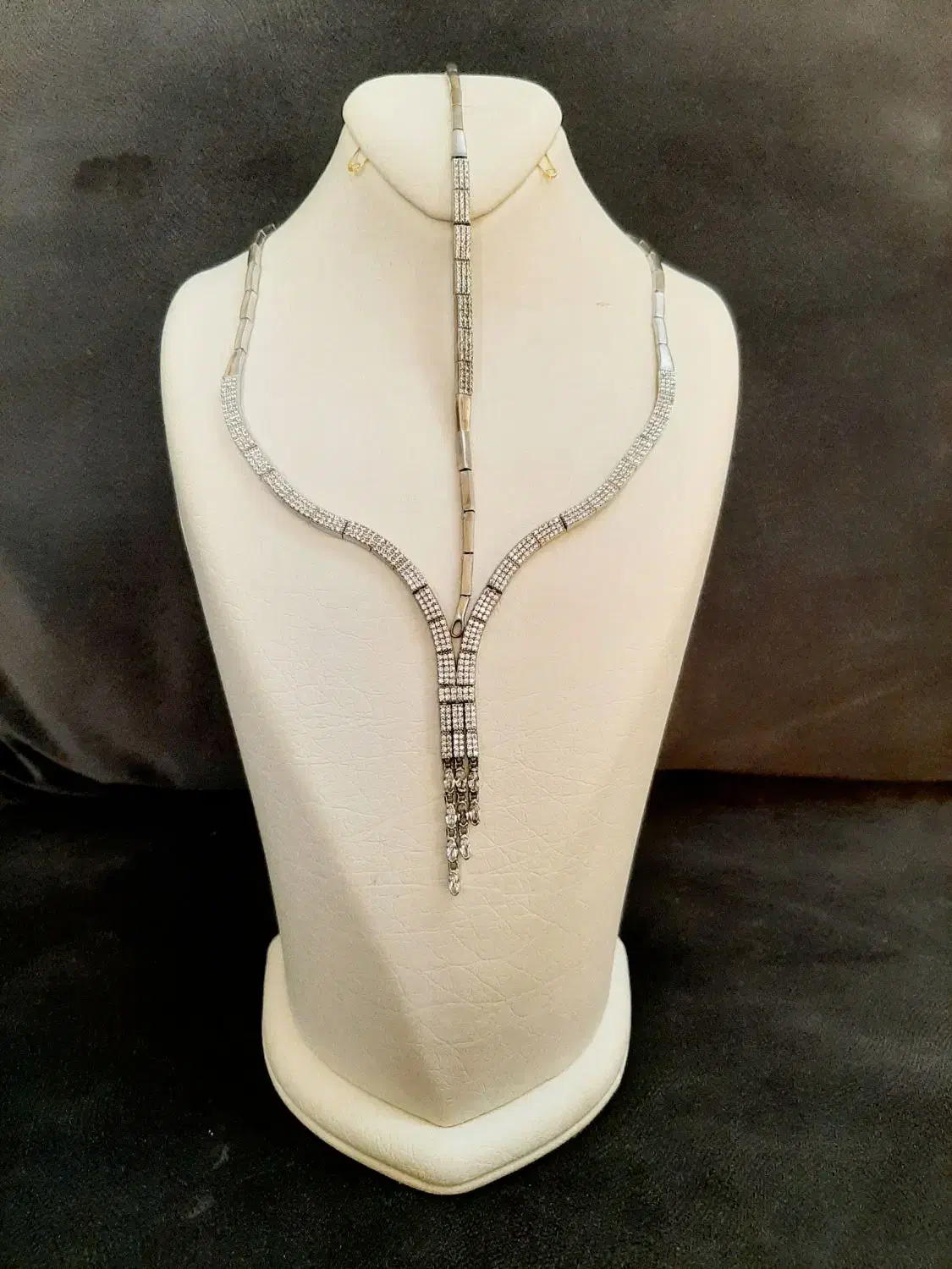 گردنبند و دستبند نقره زنانه|جواهرات|فردیس, نسترن غربی|دیوار