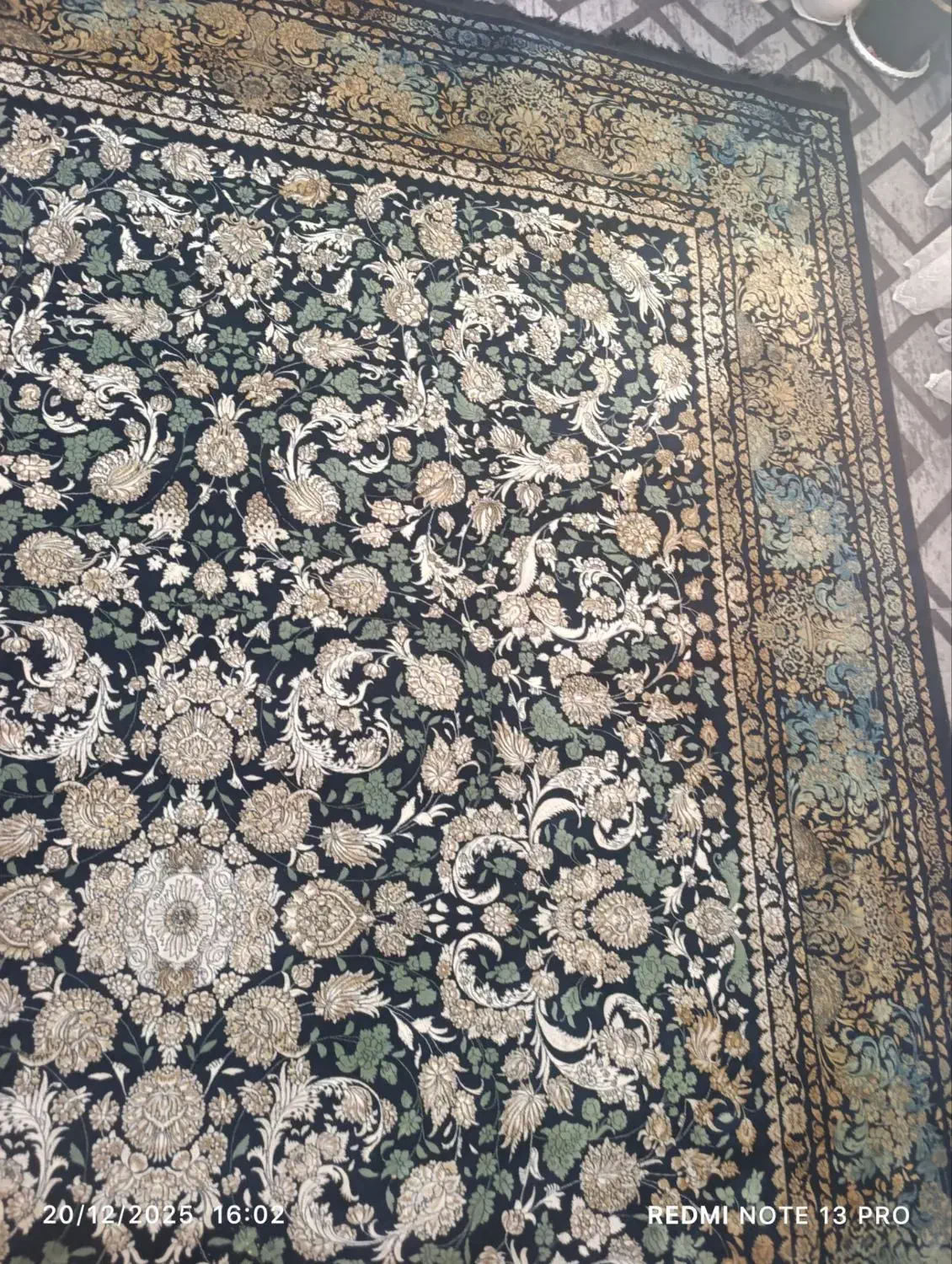 قالی نو ۱۲ متره|فرش|سمنان, |دیوار