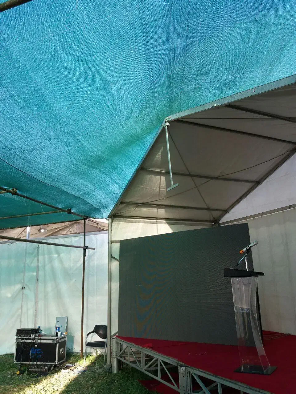 تنها تولیدکننده تور سایبان استاندارد سبز مشکی آبی|عمدهفروشی|محلات, |دیوار