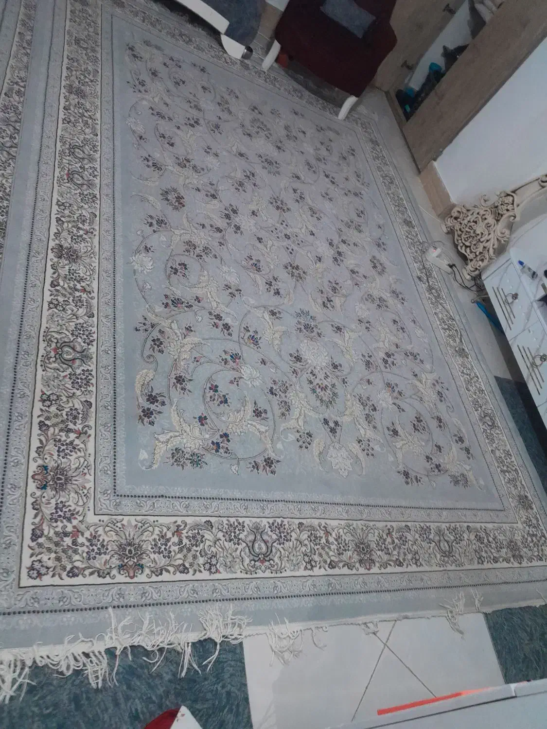 فرش 9متری جفت700شانه|فرش|رباطکریم, رباطکریم|دیوار