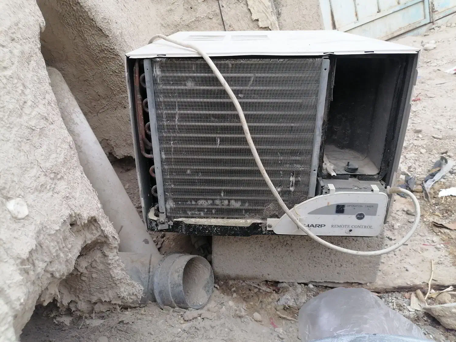 کولر گازی|کولر گازی و فنکوئل|لامرد, |دیوار