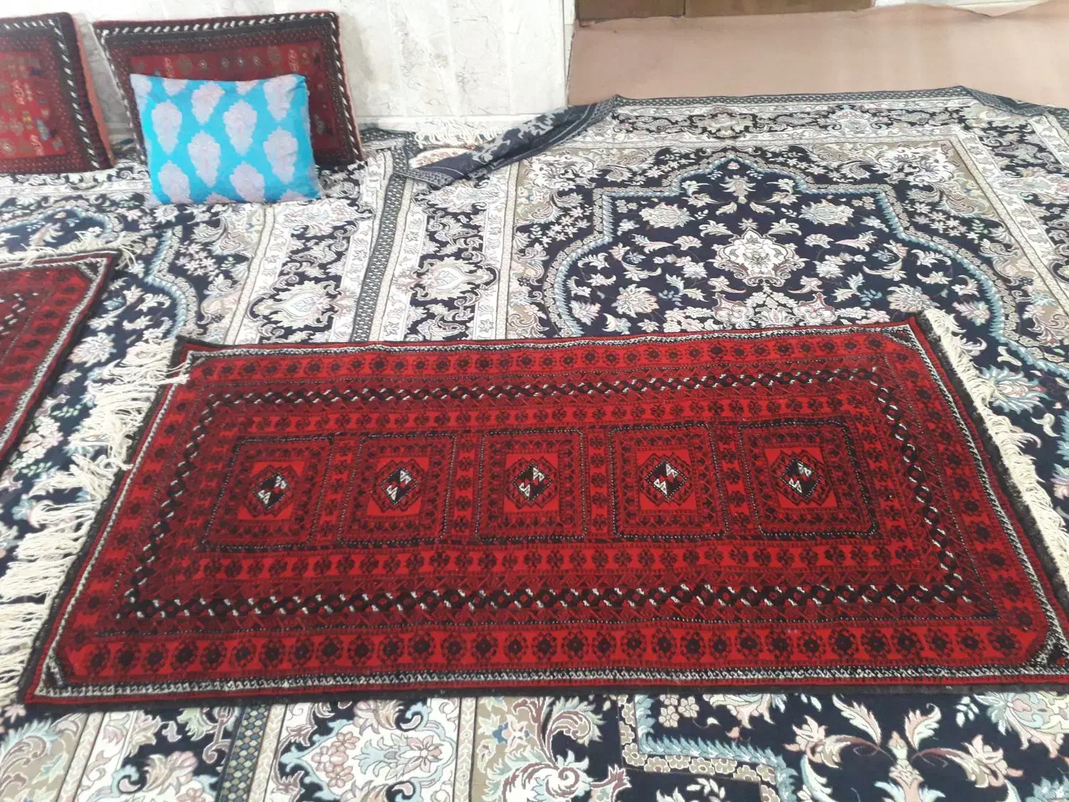 قالیچه بلوچی|فرش|نیشابور, ریوند|دیوار