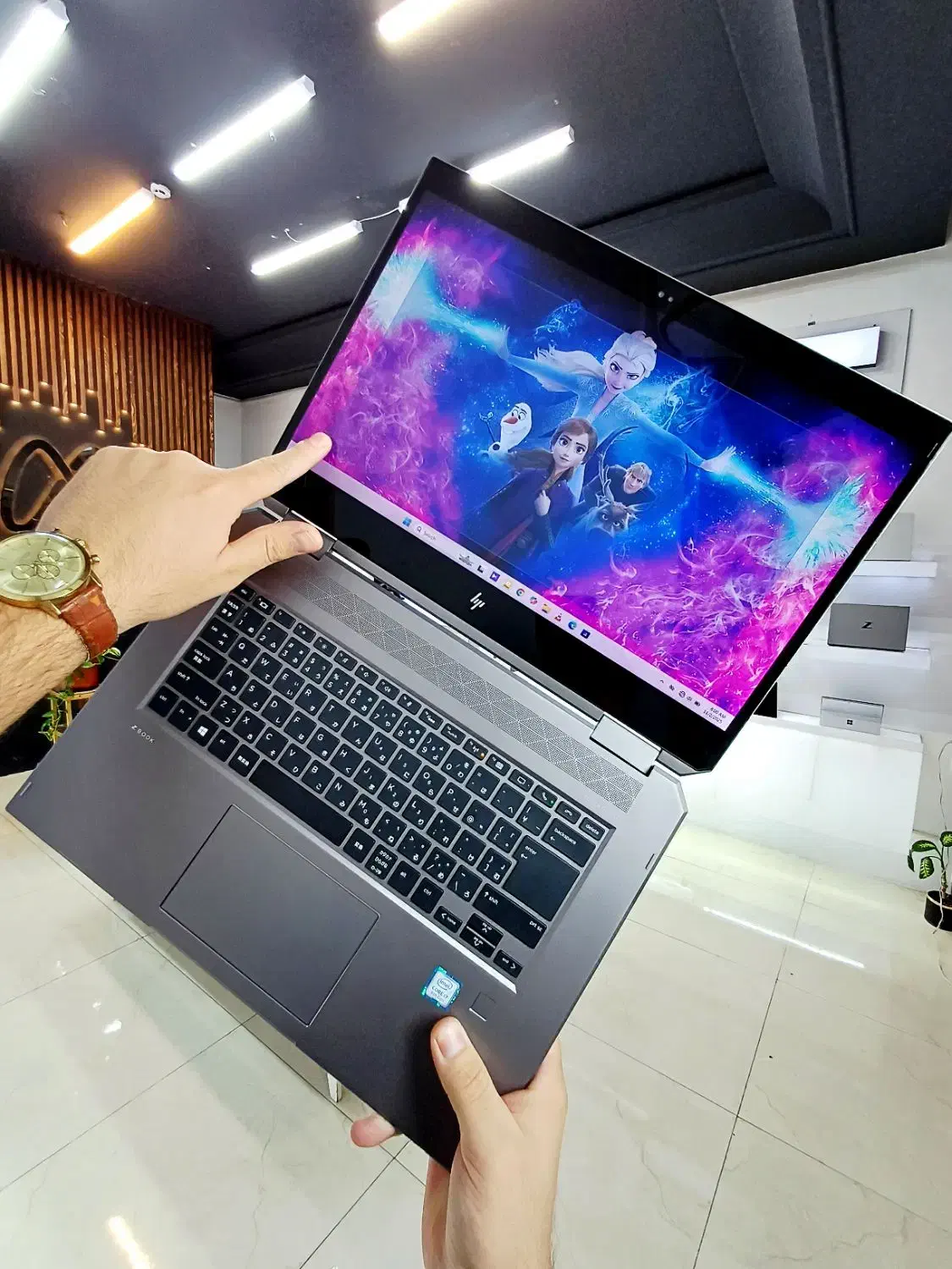 لپتاپ اچ پی ۳۶۰ درجه تاچ گرافیک مجزا hp zbook|رایانه همراه|نیشابور, دارایی|دیوار