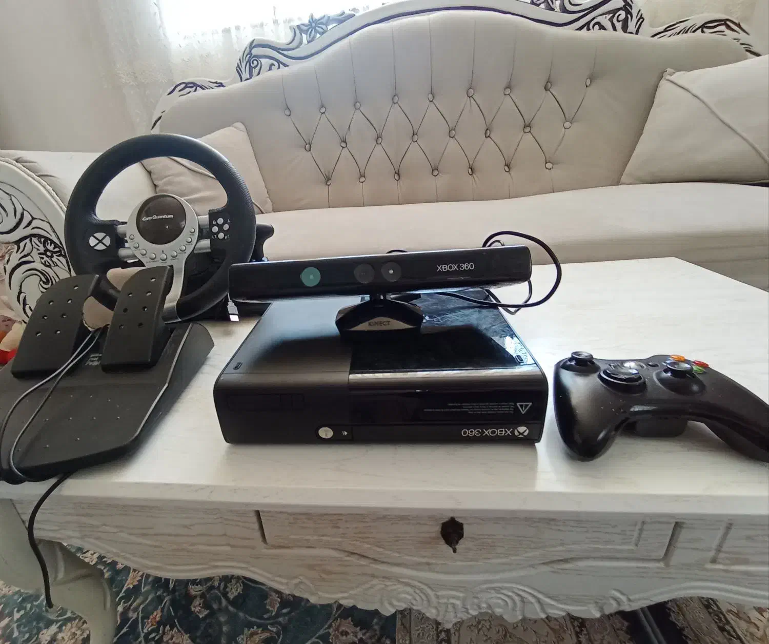 پلیستشن 360همراه با فرمان دوربین|کنسول، بازی ویدئویی و آنلاین|اشنویه, |دیوار