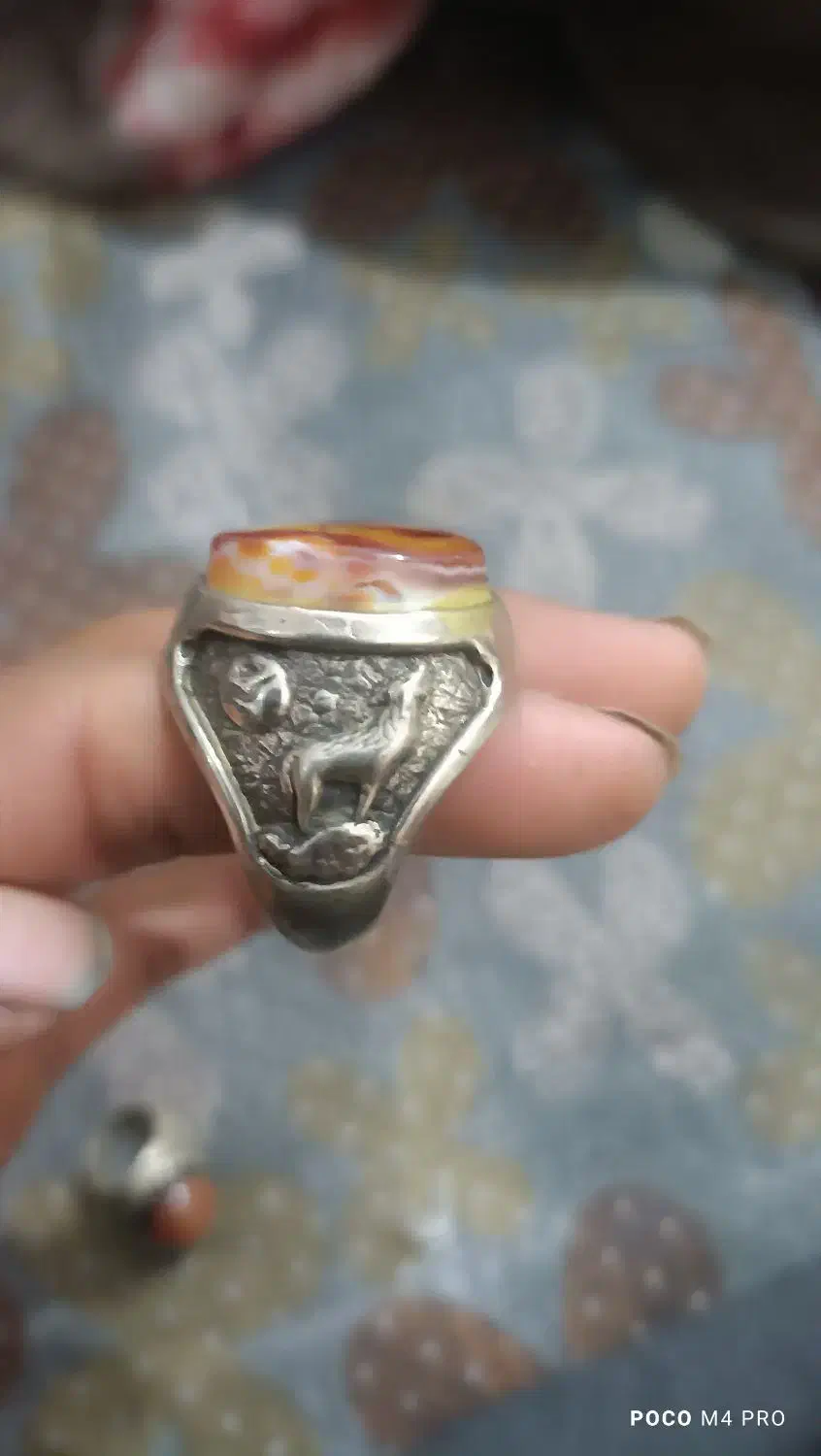 انگشتر و سنگ عقیق|بدلیجات|آبادان, |دیوار