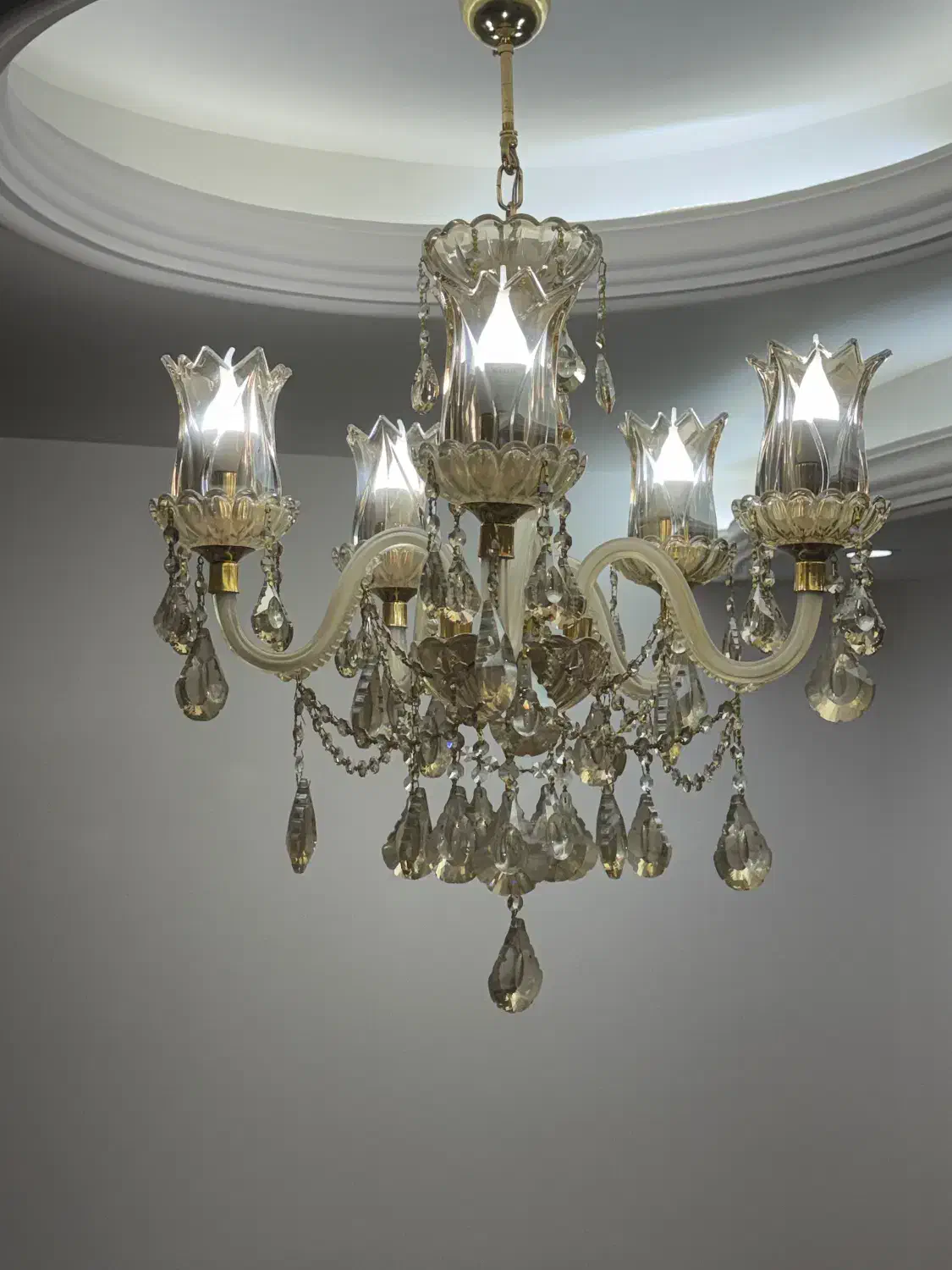 لوستر|لوستر و چراغ آویز|ساوه, |دیوار