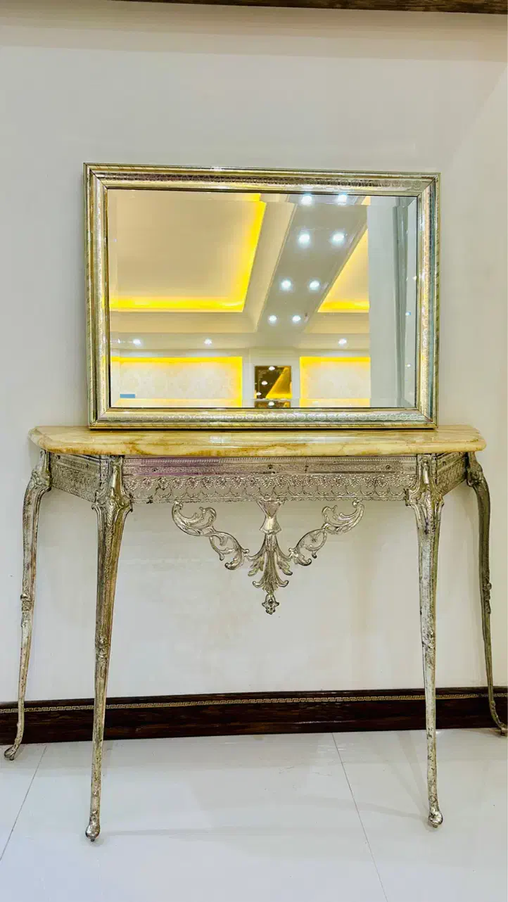 آینه کنسول معرق و سیلور|بوفه، ویترین، کنسول|مشهد, رضاشهر|دیوار