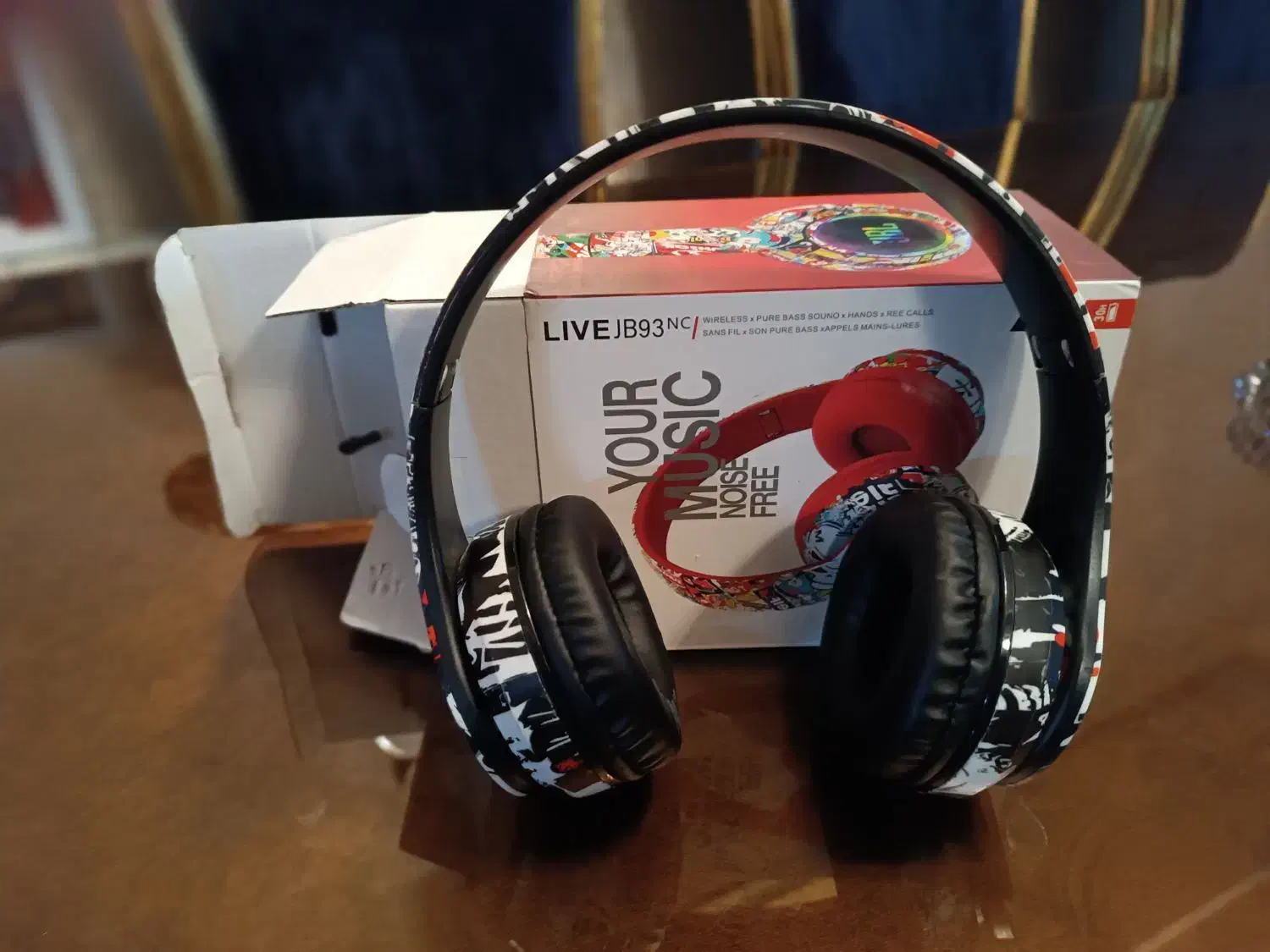 هدفون مشکی نو|لوازم جانبی موبایل و تبلت|رشت, رشتیان|دیوار