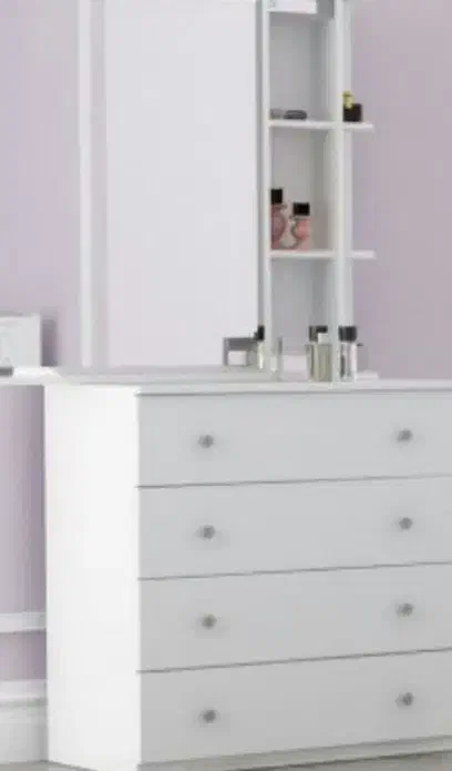 میز ارایش و تخت خواب|تخت و سرویس خواب|سیاهکل, |دیوار