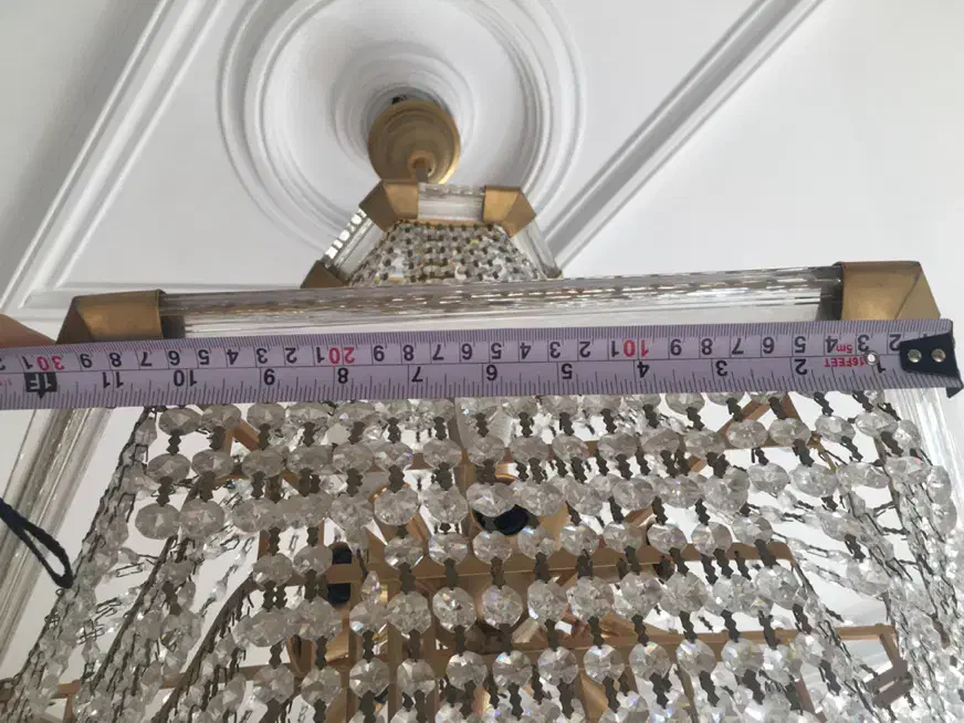 لوستر کریستال اتریشی|لوستر و چراغ آویز|تهران, سعادتآباد|دیوار