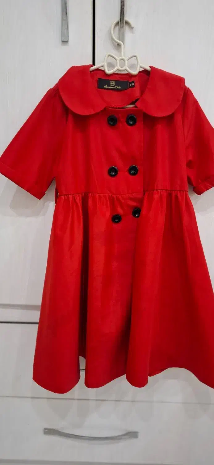 3 عدد پیراهن سایز 45 مناسب 5 تا 6 سال|لباس|مشکیندشت, |دیوار