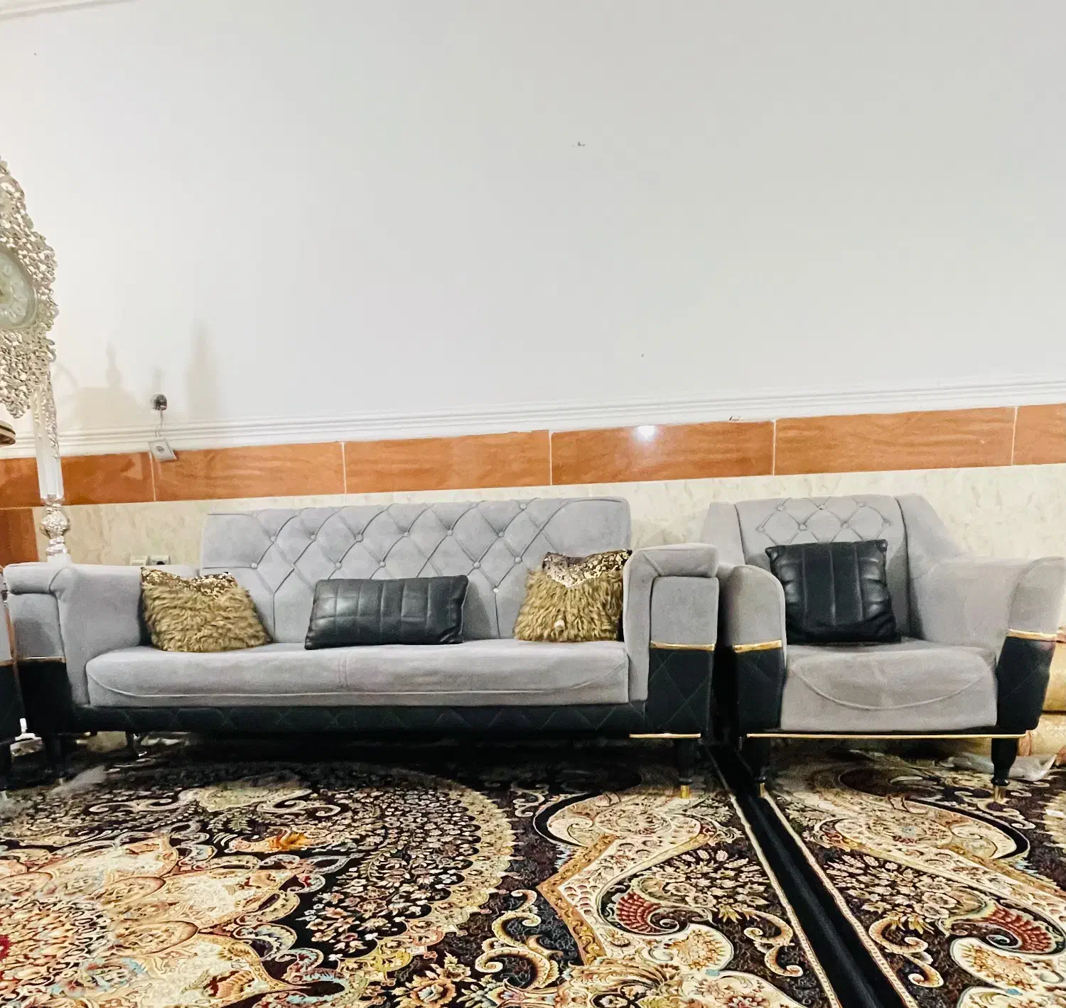 مبل راحتی کاملا نو|مبلمان خانگی و میز عسلی|ایرانشهر, |دیوار