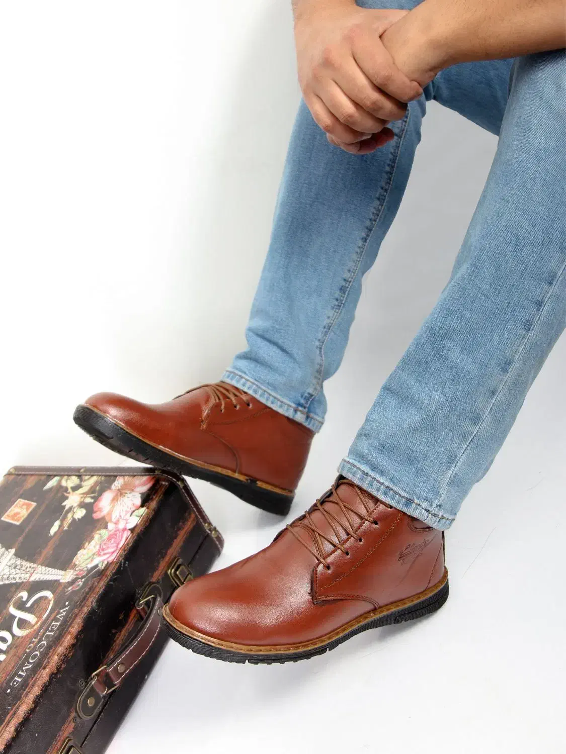 نیم بوت جذاب در دو رنگ متفاوت|کیف، کفش، کمربند|سنندج, |دیوار