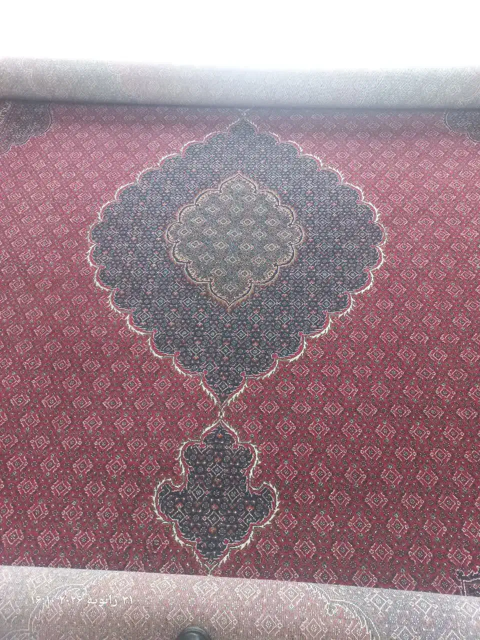 فرش ریز ماهی ۱۲ متری|فرش|خرمدره, |دیوار