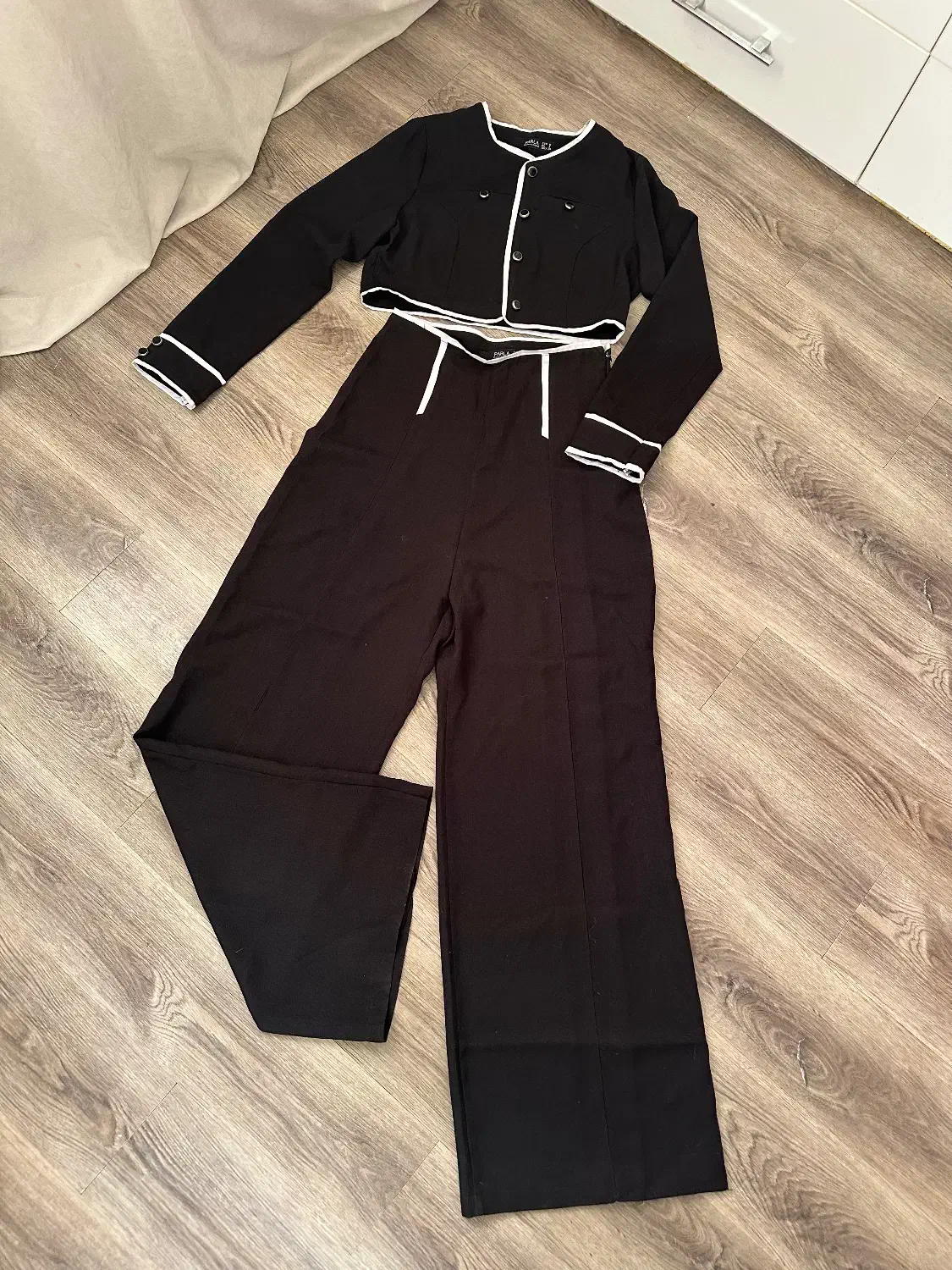 شلوار بگ کراپ کت|لباس|ساری, |دیوار