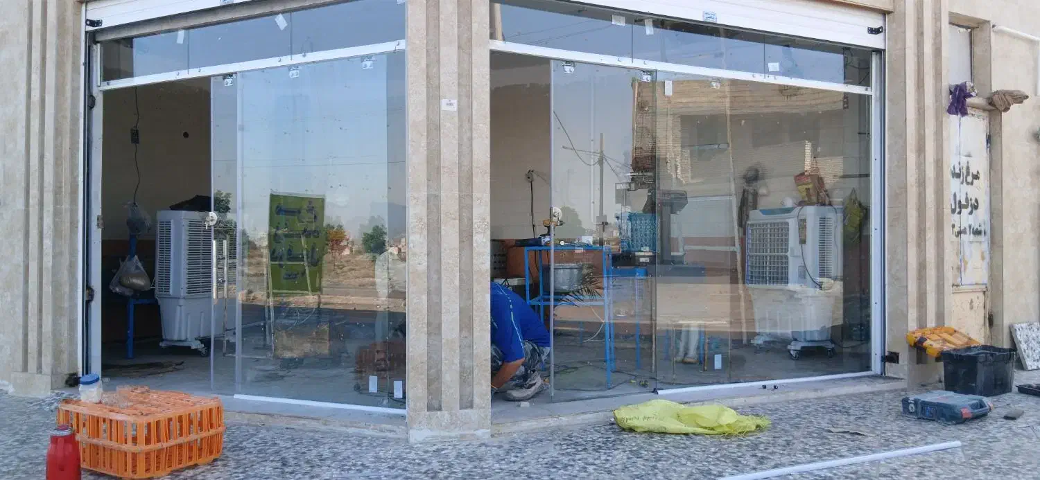 نصب، تعمیرتعویض شیشه سکوریت،ضدگلوله و کرکره برقی|خدمات پیشه و مهارت|اهواز, زیتون کارمندی|دیوار