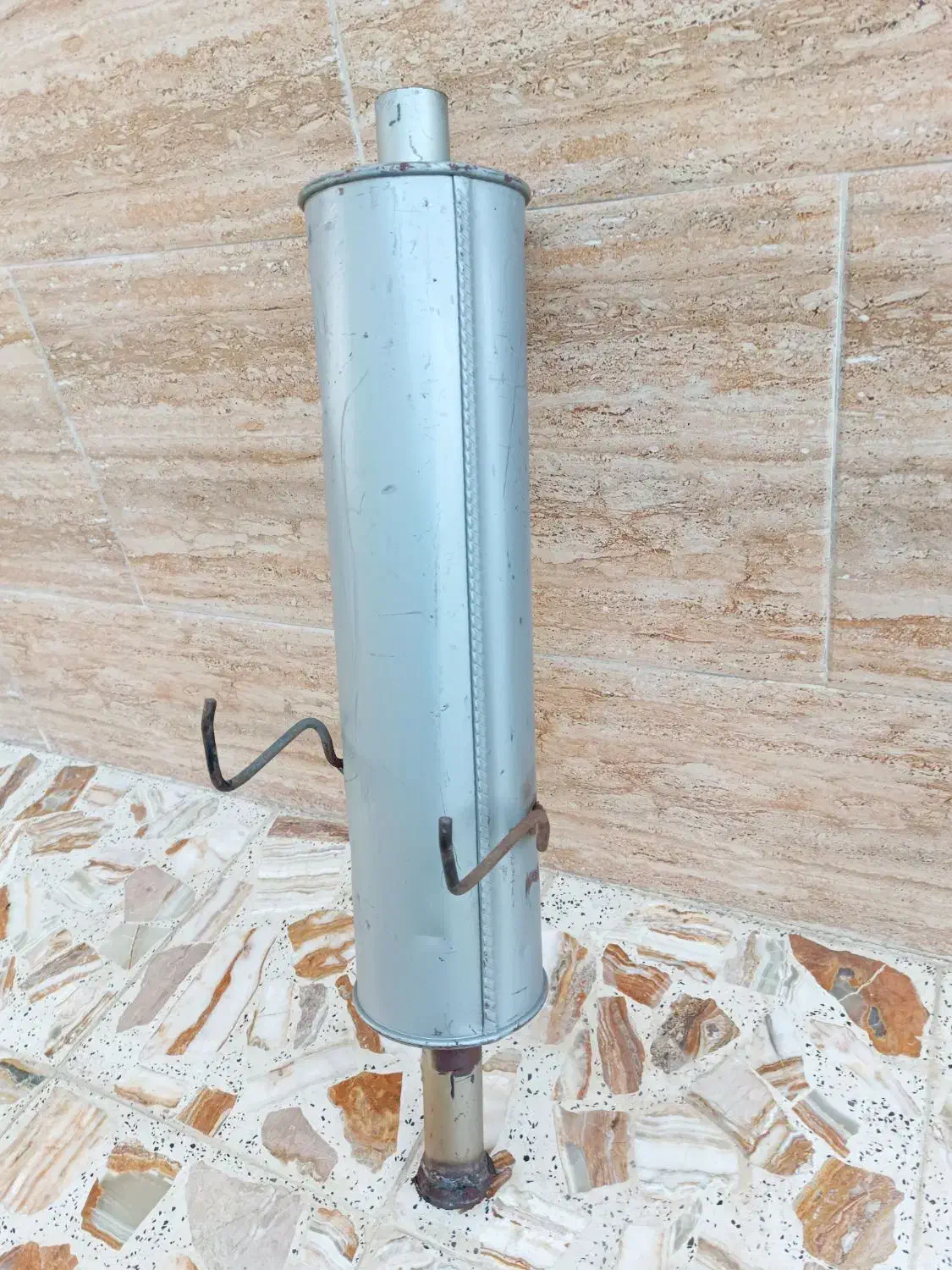 منبع اگزوز بنزی 405+چراغ هورن دار 405|قطعات یدکی و لوازم جانبی|فومن, |دیوار