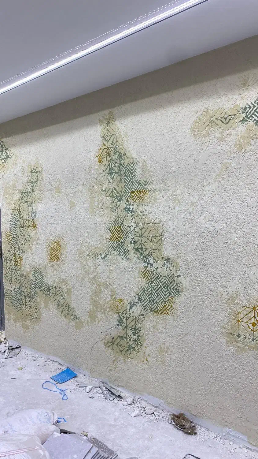 پتینه میکروسمنت نقاشی کالچه|خدمات پیشه و مهارت|گلپایگان, |دیوار