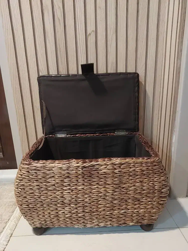 صندوق حصیری،پاف، سبد لباس و .|جاکفشی، کمد، دراور|شاهینشهر, مخابرات (شهید بهشتی)|دیوار