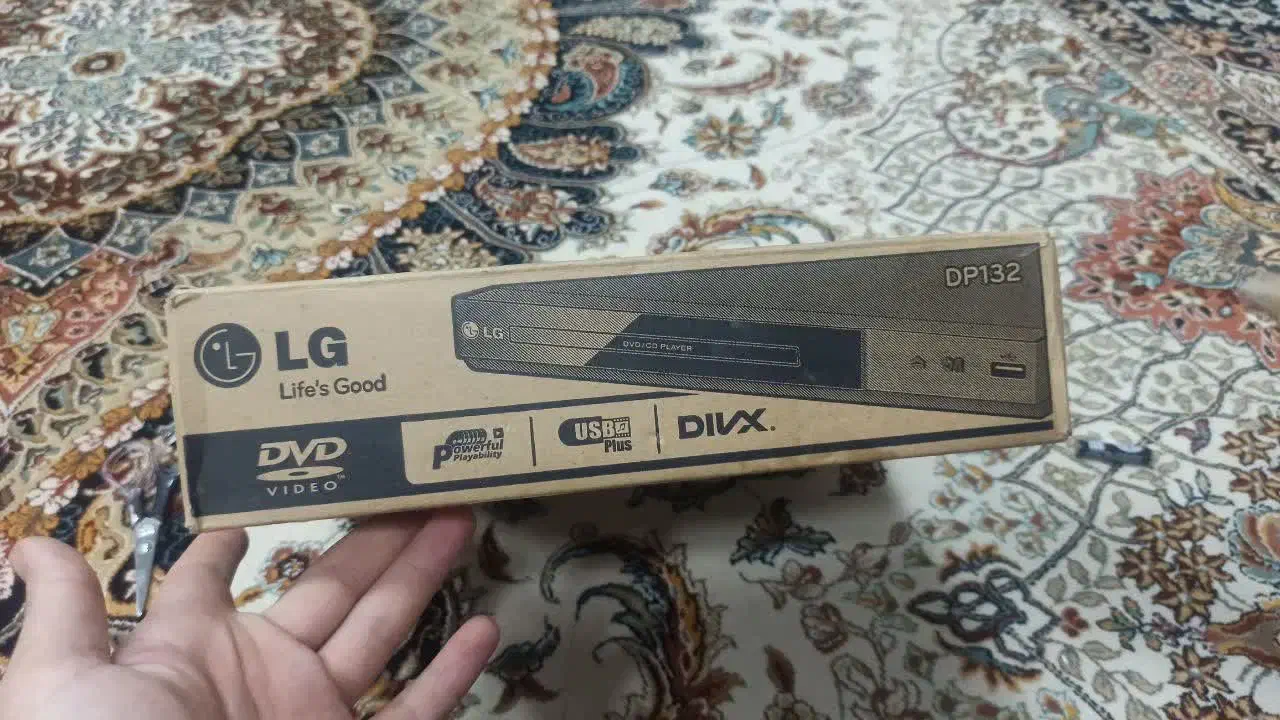 DVD player LG (دی وی دی و سی دی پلیر)|پخشکننده DVD و ویدیو|شوشتر, |دیوار