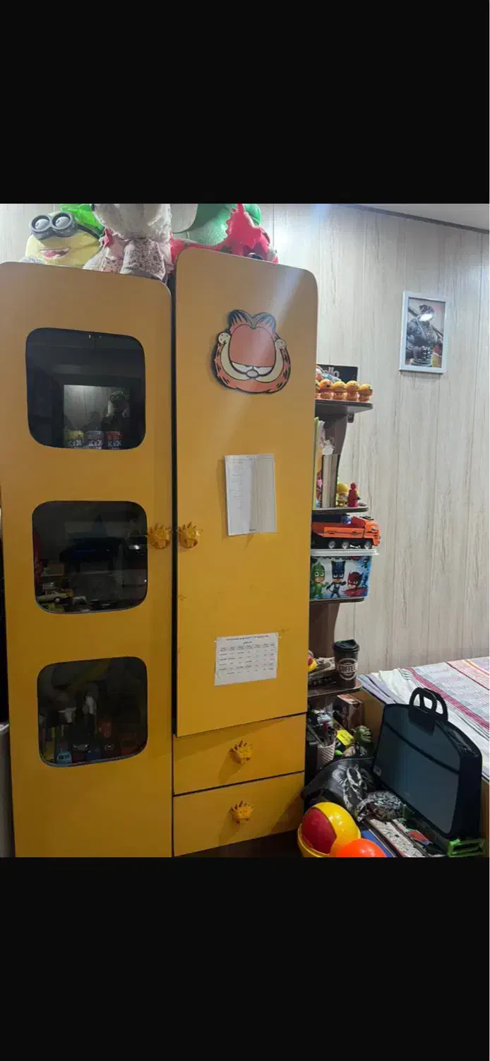 تخت کودک ونوجوان|تخت و سرویس خواب|لنگرود, |دیوار