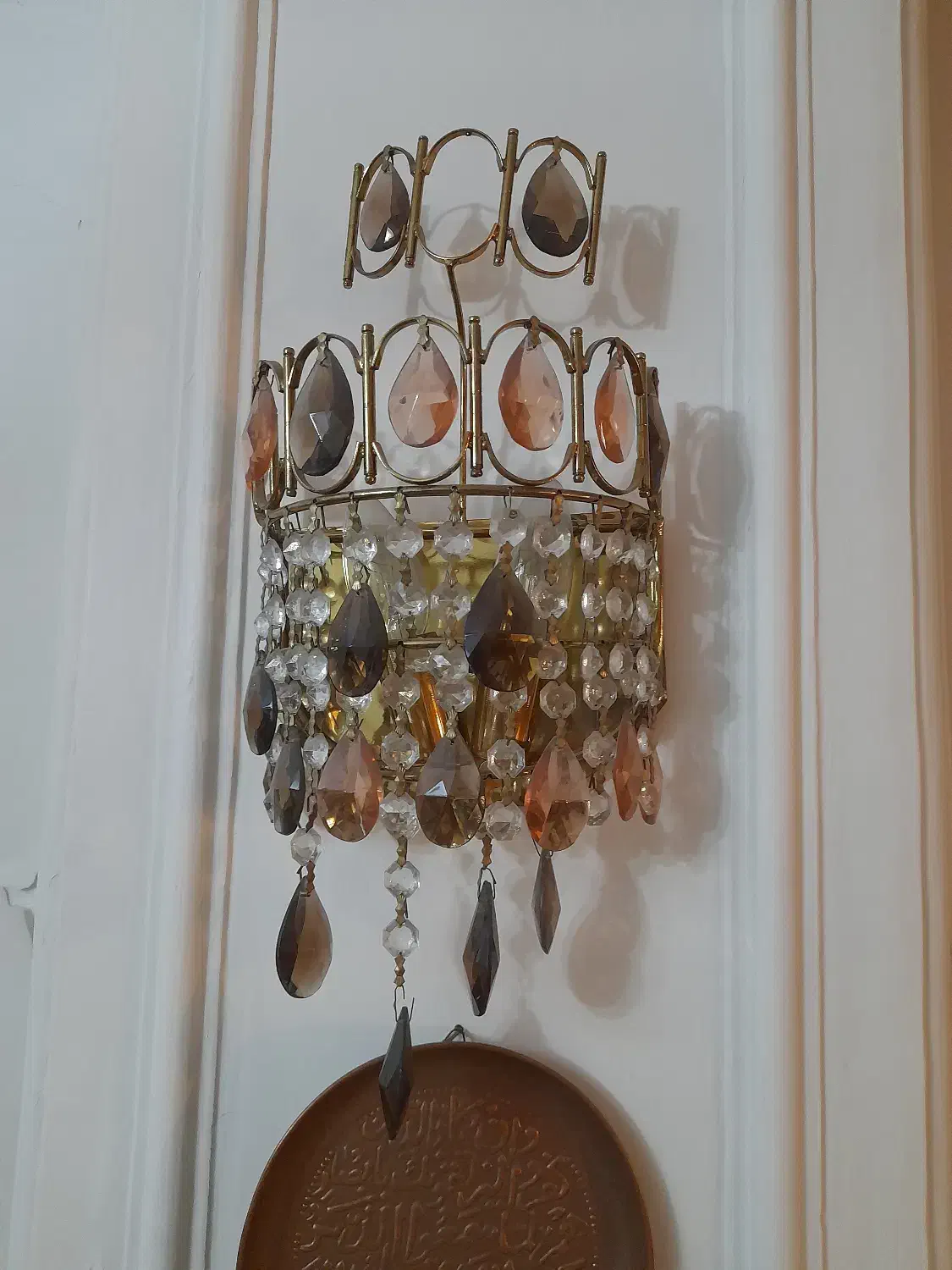 لوستر، دیوارکوب کریستالی، لاله، فانوس قدیمی|لوستر و چراغ آویز|تهران, شهرک پرواز|دیوار